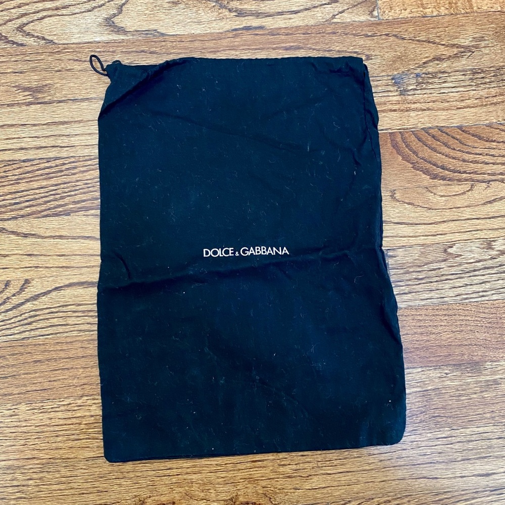 Dolce & Gabbana Black Dust Bag